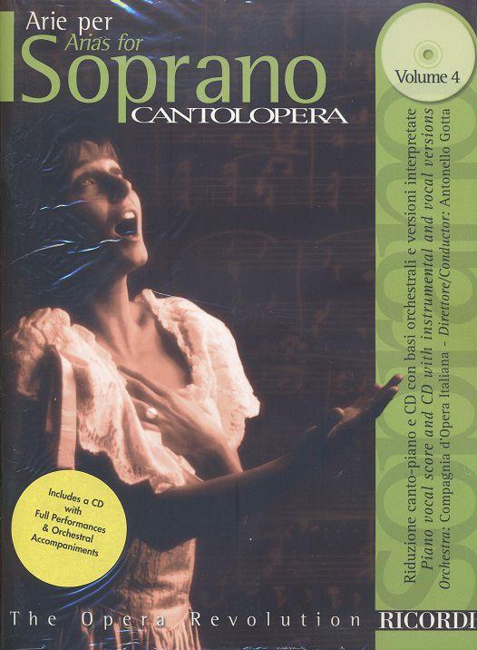 Cantolopera: Arie Per Soprano Vol. 4 - soprán a klavír